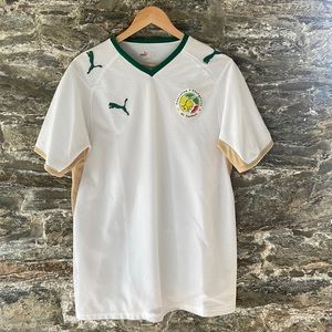 Puma 08/09 Senegal National Team Home Football Jersey - Size US Medium